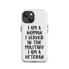 Veteran woman Tough Case for iPhone® - Image 8