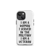 Veteran woman Tough Case for iPhone® - Image 9