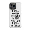 Veteran woman Tough Case for iPhone® - Image 11