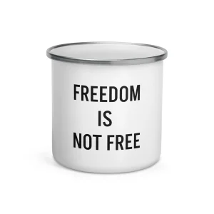 Freedom Enamel Mug