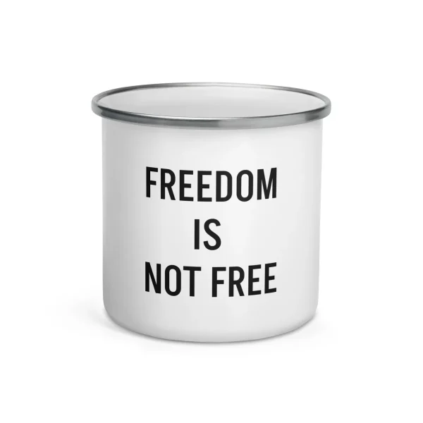 Freedom Enamel Mug