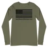 American Flag Unisex Long Tee - Image 5