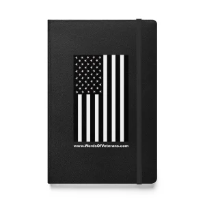 American Flag Hardcover bound notebook