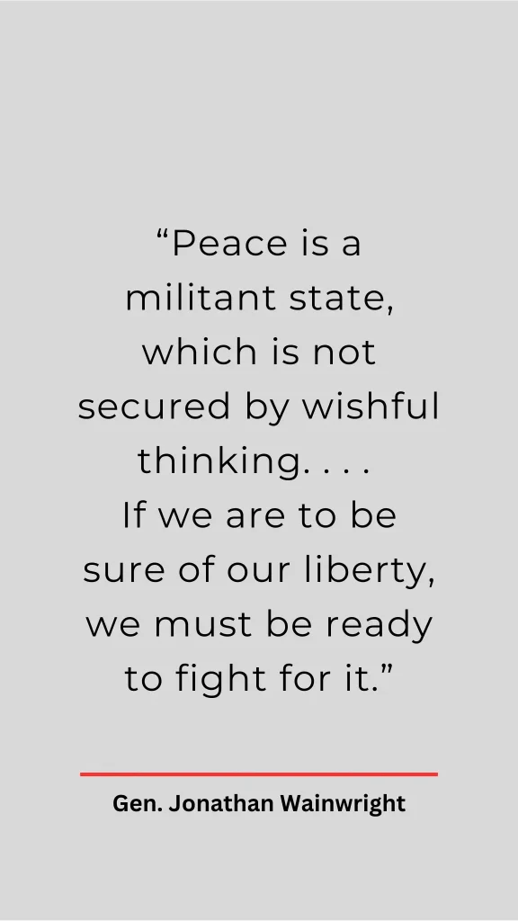 Gen. Jonathan Wainwright retired four-star general